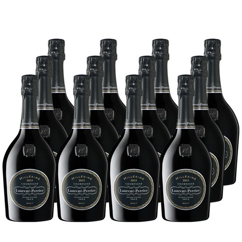 Laurent Perrier Brut Millesime Vintage 2015 75cl Case of 12 Champagne
